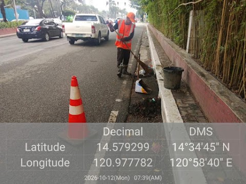 SMDEO - Declogging along Bonifacio Drive near 8th St Port Area Manila