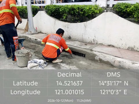SMDEO - Repair of inlet along Domestic road Pasay City